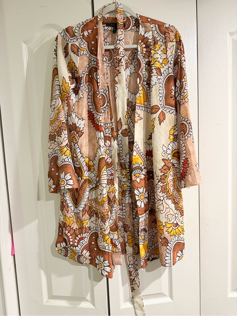 BCBGMaxAzria Floral Kimono